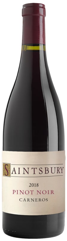 Saintsbury Carneros Pinot Noir (375ML half-bottle) 2018 Front Bottle Shot