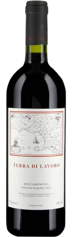 Galardi Terra di Lavoro 2009 Front Bottle Shot