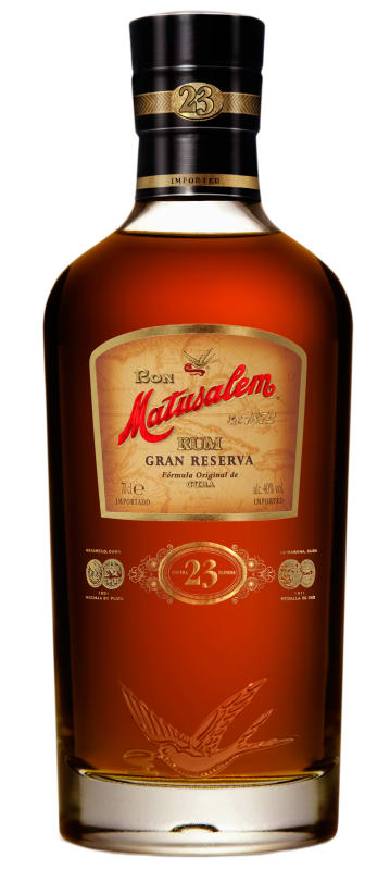 Ron Matusalem 23 Year Gran Reserva Rum Front Bottle Shot