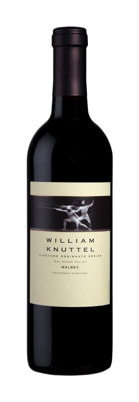 William Knuttel Peterson Vineyard Malbec 2019 Front Bottle Shot