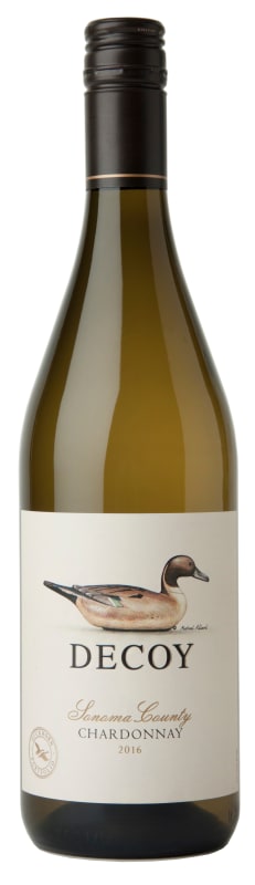 Decoy Sonoma Chardonnay 2016 Front Bottle Shot