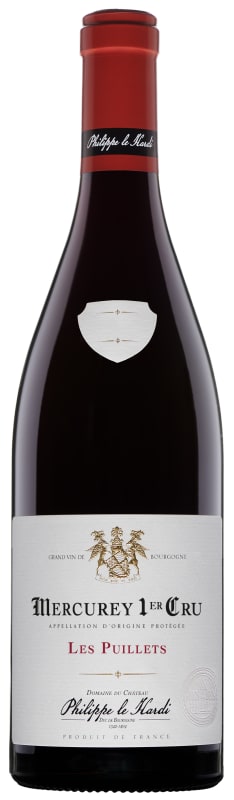 Philippe le Hardi Mercurey Les Puillets Premier Cru 2021 Front Bottle Shot