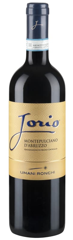 Umani Ronchi Jorio Montepulciano d'Abruzzo 2018 Front Bottle Shot