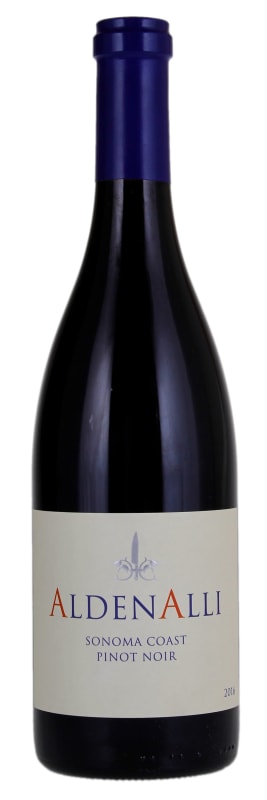 AldenAlli Pinot Noir 2016 Front Bottle Shot