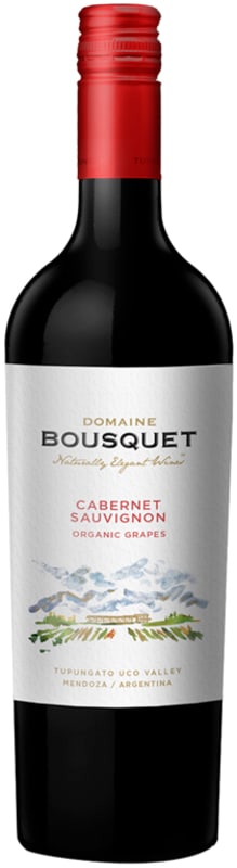 Domaine Bousquet Organic Cabernet Sauvignon 2017 Front Bottle Shot