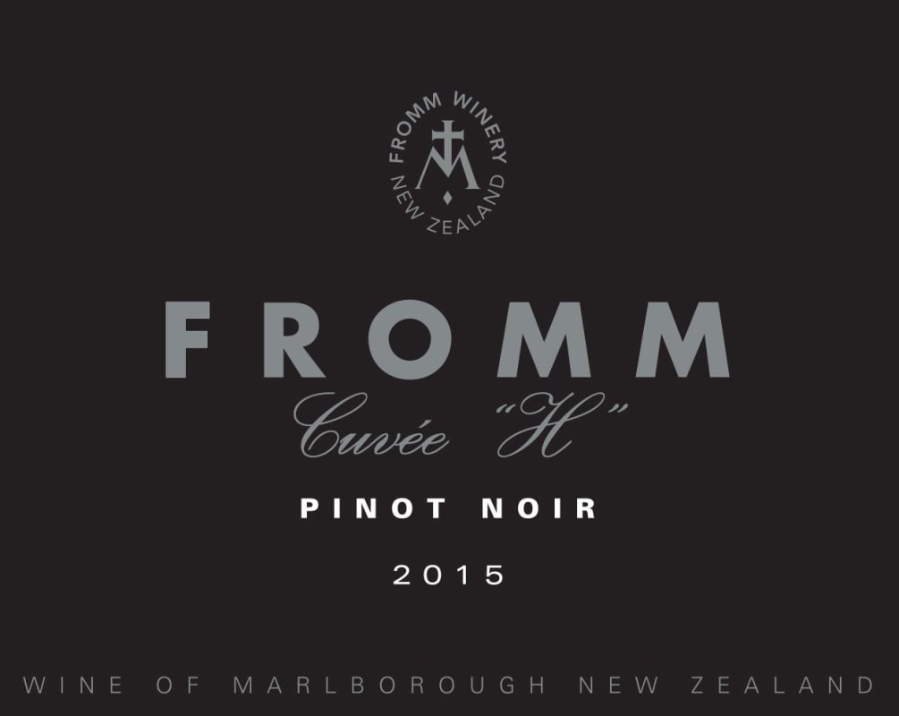 Fromm Lastrada Cuvee H Pinot Noir 2015 Front Label