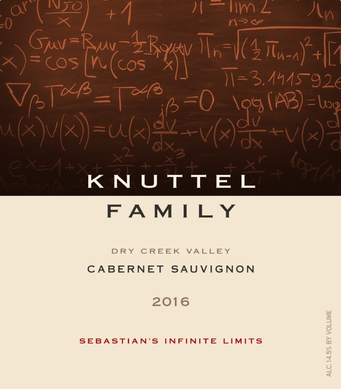 Knuttel Family Cabernet Sauvignon 2016 Front Label