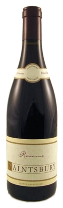 Saintsbury Reserve Pinot Noir 2001 Front Bottle Shot