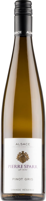 Pierre Sparr Pinot Gris 2018 Front Bottle Shot