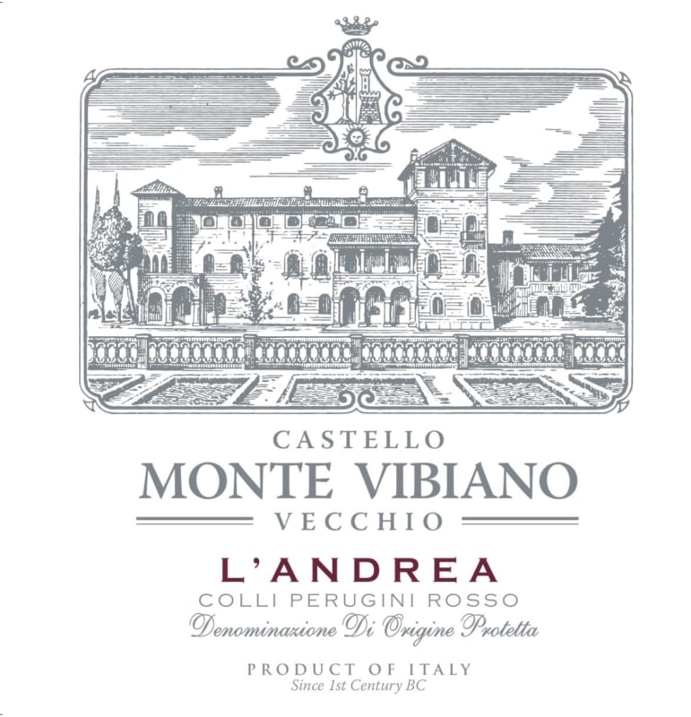 Castello Monte Vibiano L'Andrea 2015 Front Label