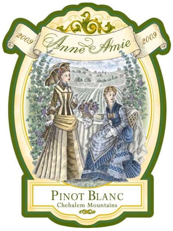 Anne Amie Pinot Blanc 2009 Front Label