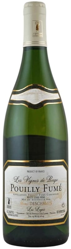 Marc Deschamps Pouilly-Fume Les Vignes de Berge 2017 Front Bottle Shot