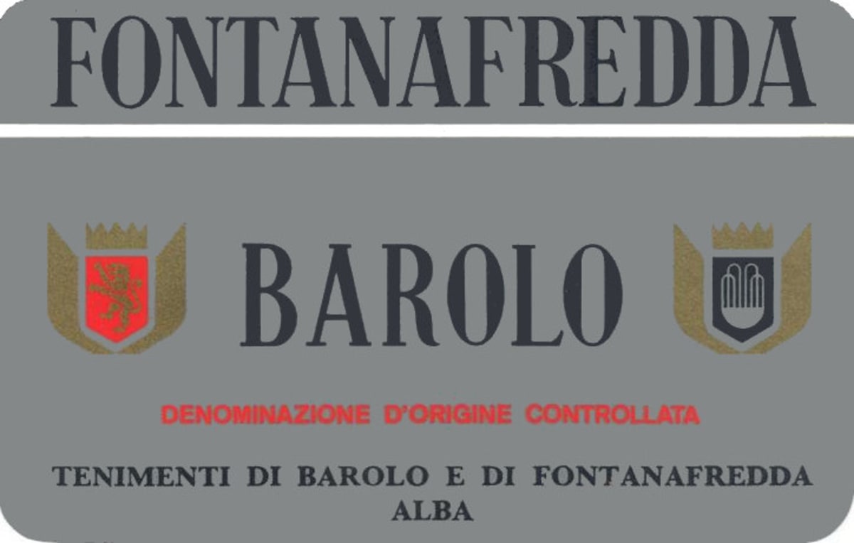 Fontanafredda Barolo La Bianca 1985 Front Label
