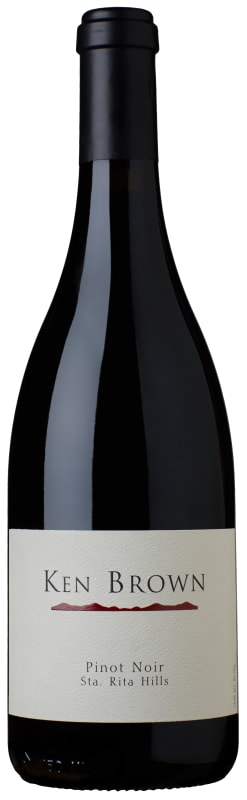 Ken Brown Sta. Rita Hills Pinot Noir 2020 Front Bottle Shot