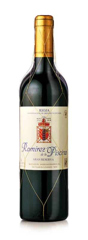 Bodegas Ramirez de la Piscina Gran Reserva 2013 Front Bottle Shot