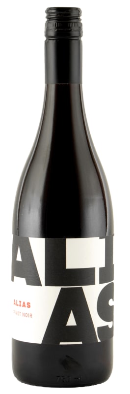 Alias Winery Pinot Noir 2021 Front Bottle Shot