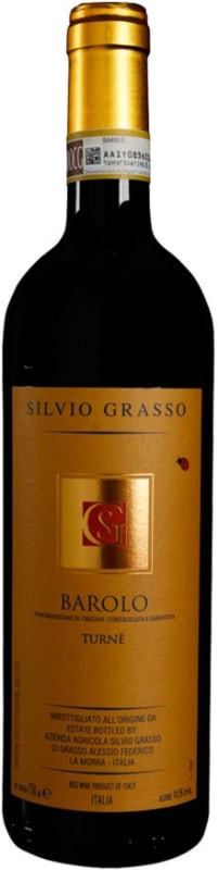 Silvio Grasso Barolo Turne 2017 Front Bottle Shot