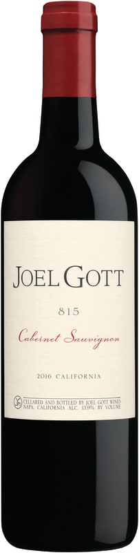 Joel Gott Blend No. 815 Cabernet Sauvignon 2016 Front Bottle Shot
