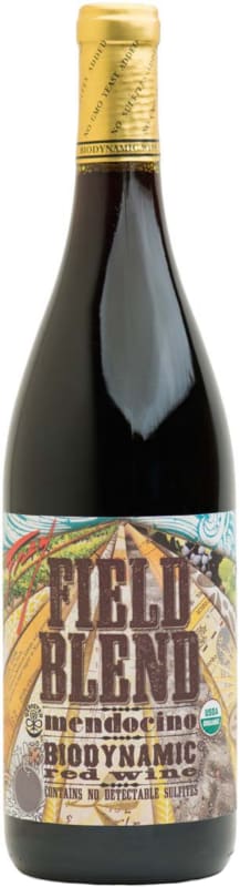 Frey Biodynamic Field Blend Red 2017 Front Bottle Shot