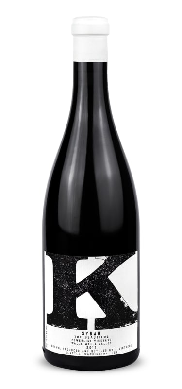 K Vintners The Beautiful Syrah 2017 Front Bottle Shot