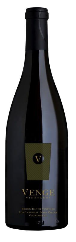 Venge Vineyards Brown Ranch Vineyard Chardonnay 2021 Front Bottle Shot