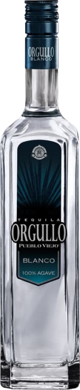 Orgullo Pueblo Viejo Blanco Tequila Front Bottle Shot