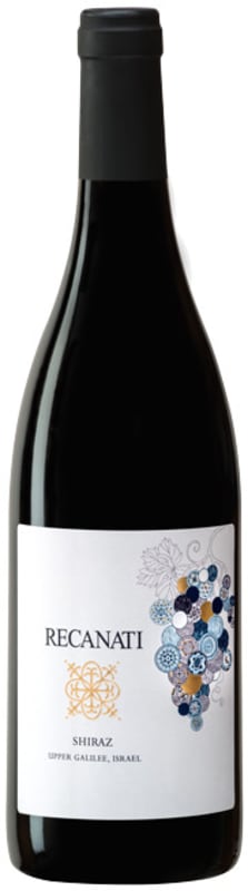 Recanati Upper Galilee Shiraz (OU Kosher) 2017 Front Bottle Shot