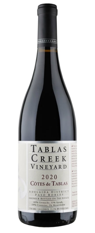 Tablas Creek Cotes de Tablas Rouge 2020 Front Bottle Shot