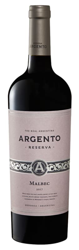 Argento Reserva Malbec 2017 Front Bottle Shot