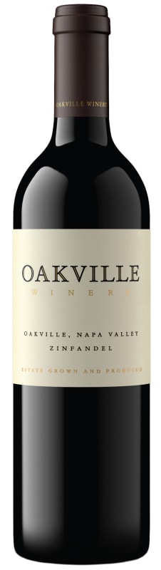 Oakville Winery Estate Zinfandel 2022 Front Bottle Shot