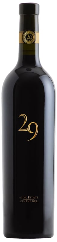 Vineyard 29 Aida Estate Zinfandel 2021 Front Bottle Shot