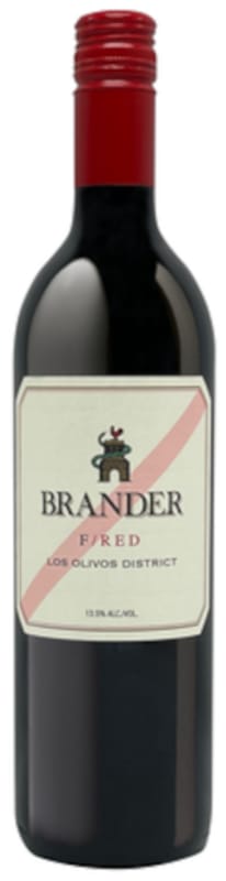 Brander F/Red 2020 Front Bottle Shot