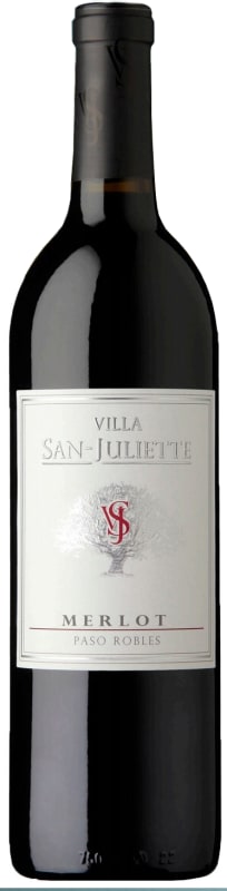 Villa San-Juliette Merlot 2013 Front Bottle Shot
