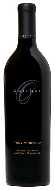 Outpost True Vineyard Cabernet Sauvignon 2010 Front Bottle Shot