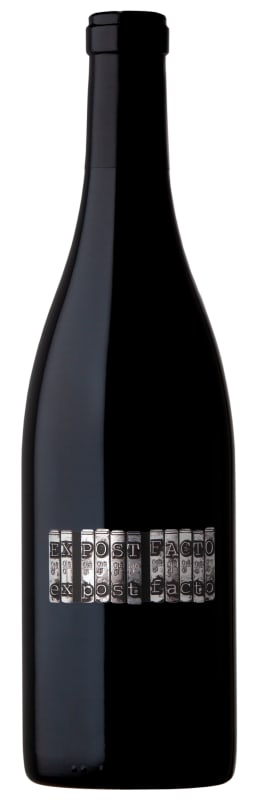 Ex Post Facto Syrah 2020 Front Bottle Shot