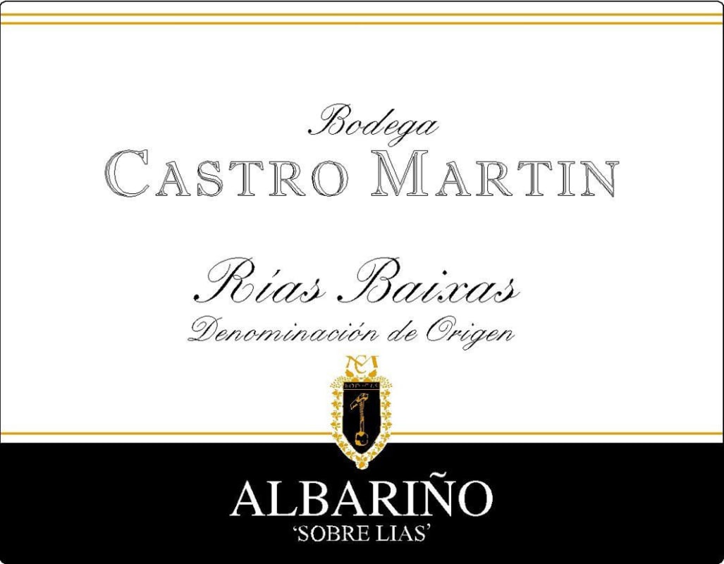 Bodegas Castro Martin Domingo Martin Albarino 2015 Front Label