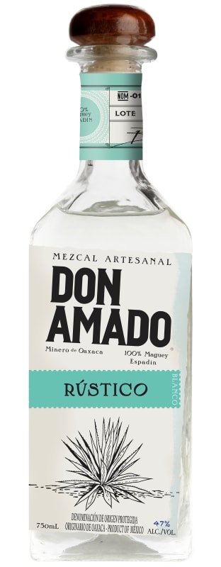 Don Amado Rustico Mezcal Front Bottle Shot