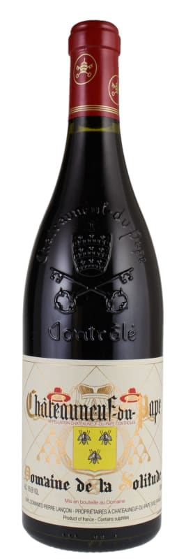 Domaine de la Solitude Chateauneuf-du-Pape (1.5 Liter Magnum) 2017 Front Bottle Shot