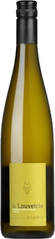 Jo Landron Muscadet Sevre et Maine Sur Lie La Louvetrie 2022 Front Bottle Shot