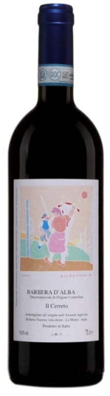 Roberto Voerzio Barbera d'Alba Il Cerreto 2014 Front Bottle Shot