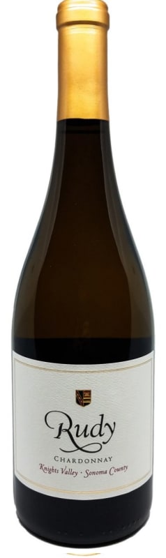 Rudy Knights Valley Chardonnay 2017 Front Bottle Shot