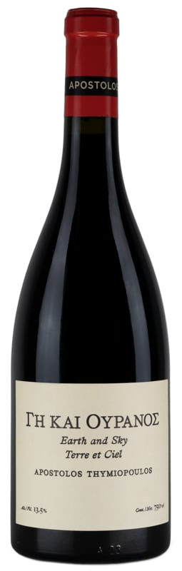 Thymiopoulos Earth & Sky Xinomavro 2022 Front Bottle Shot
