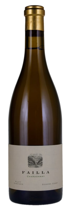 Failla Platt Vineyard Chardonnay 2017 Front Bottle Shot