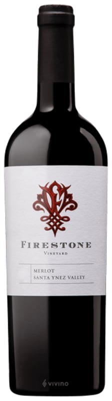Firestone Merlot 2019 Front Bottle Shot