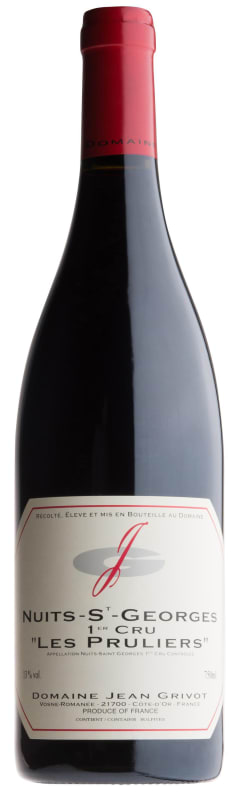 Domaine Jean Grivot Nuits-St-Georges Les Boudots Premier Cru 2009 Front Bottle Shot