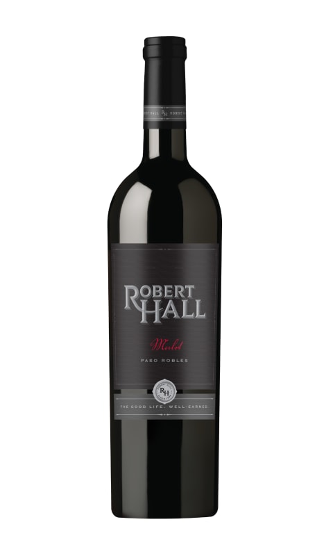 Robert Hall Merlot 2018 Front Bottle Shot