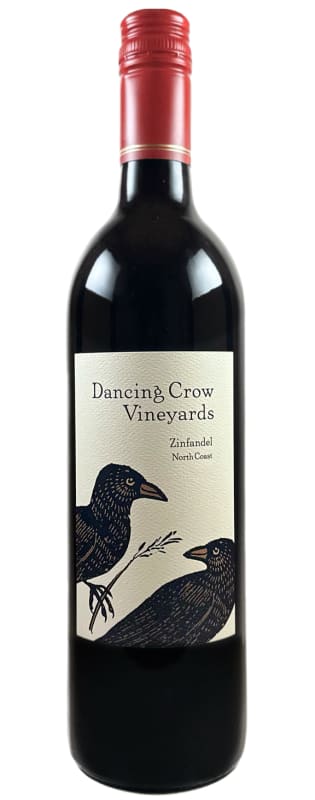 Dancing Crow Vineyards Zinfandel 2024 Front Bottle Shot