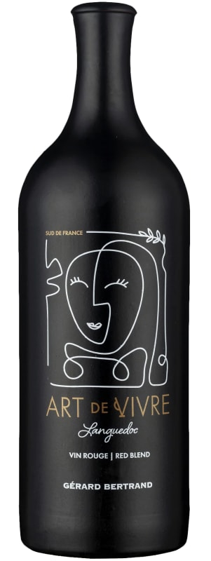 Gerard Bertrand Art de Vivre Rouge 2020 Front Bottle Shot