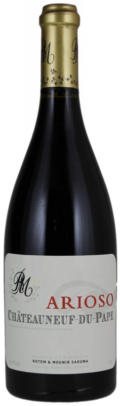 Rotem & Mounir Saouma Chateauneuf-du-Pape Arioso 2021 Front Bottle Shot