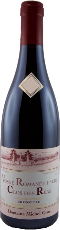 Domaine Michel Gros Vosne Romanee Clos des Reas Premier Cru Monopole 2015 Front Bottle Shot